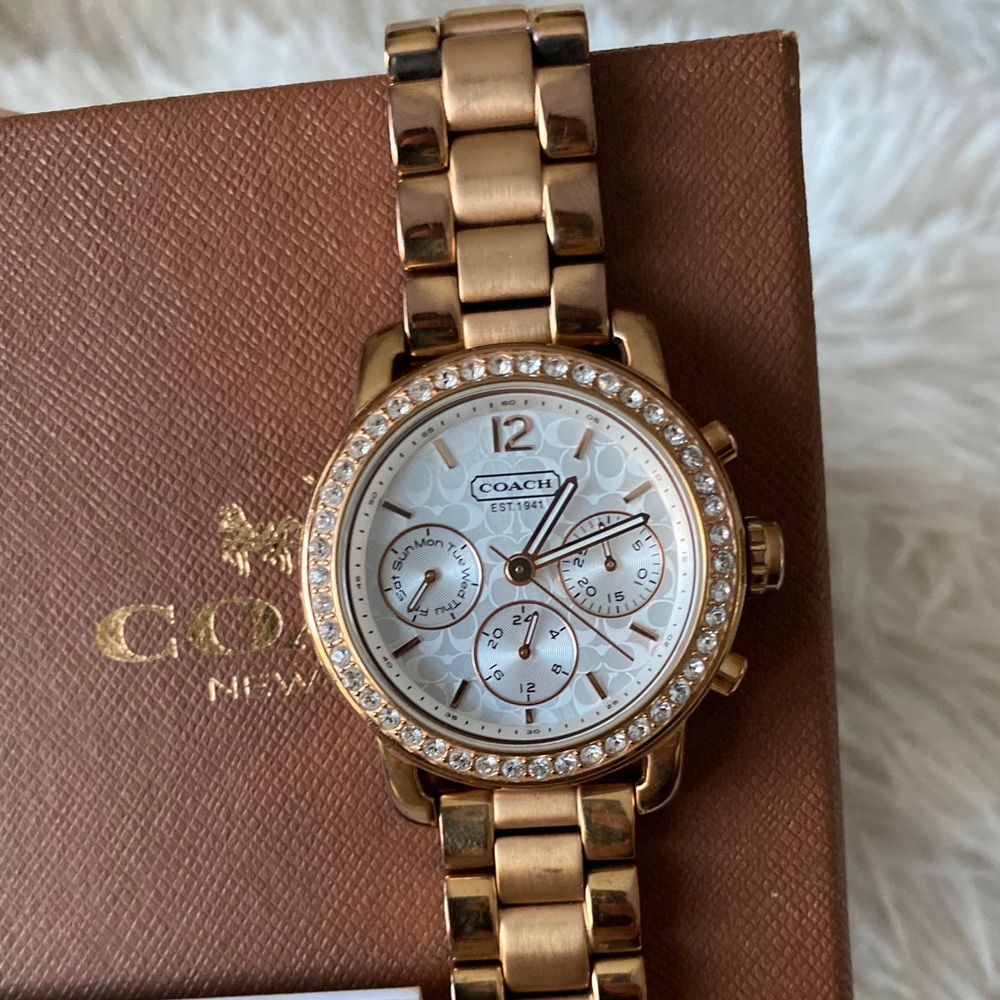 Coach Rose Gold Watch